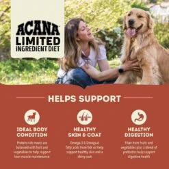 ACANA Singles Limited Ingredient Diet Beef & Pumpkin Recipe Grain-Free Dry Dog Food 15 ACANA Singles Limited Ingredient Diet Beef & Pumpkin Recipe Grain-Free Dry Dog Food -Blue Buffalos Shop 259526 PT4. AC SS1800 V1690997967