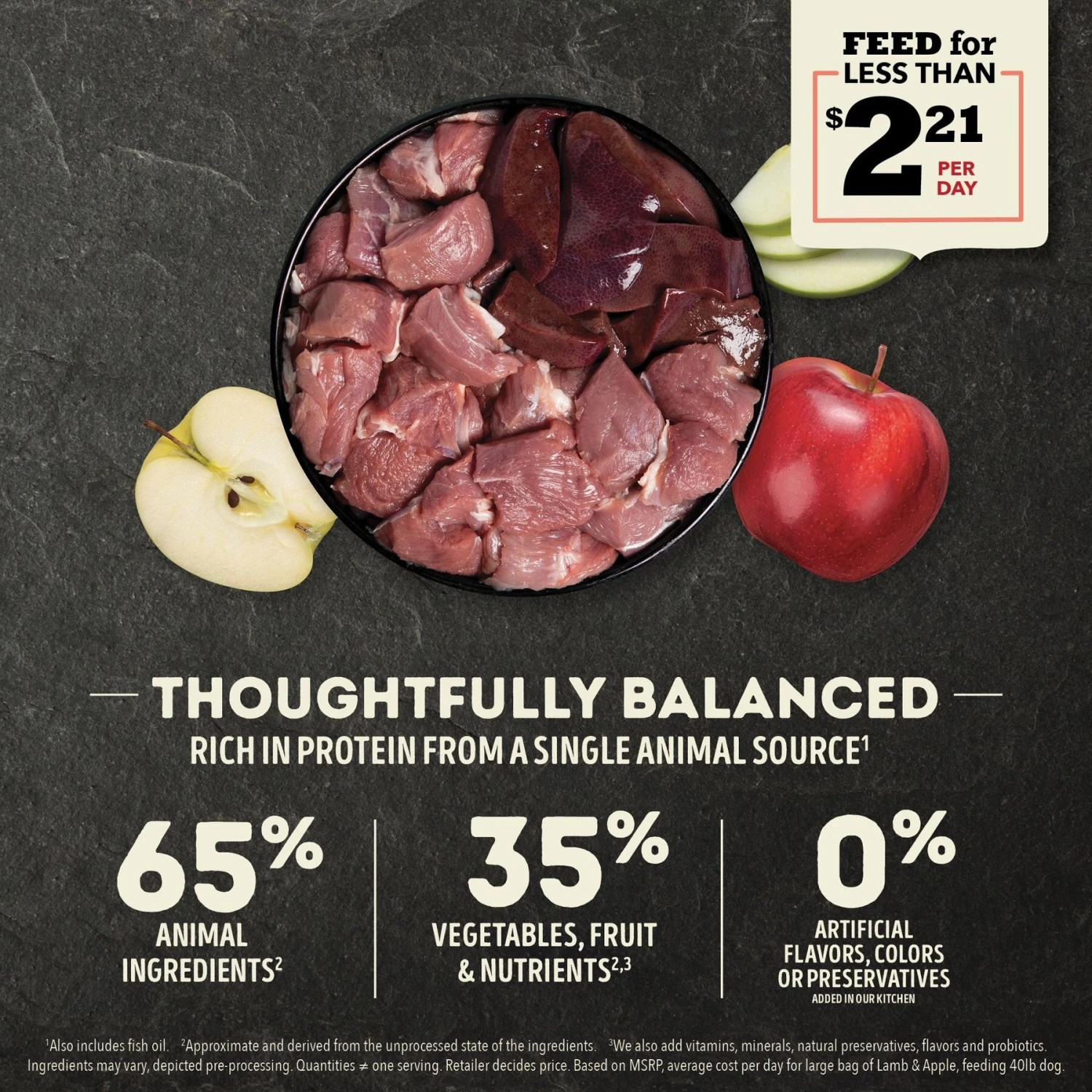 ACANA Singles Limited Ingredient Diet Lamb & Apple Recipe Grain-Free Dry Dog Food 6 ACANA Singles Limited Ingredient Diet Lamb & Apple Recipe Grain-Free Dry Dog Food - Image 4