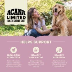 ACANA Singles Limited Ingredient Diet Lamb & Apple Recipe Grain-Free Dry Dog Food 15 ACANA Singles Limited Ingredient Diet Lamb & Apple Recipe Grain-Free Dry Dog Food -Blue Buffalos Shop 259531 PT4. AC SS1800 V1690999890
