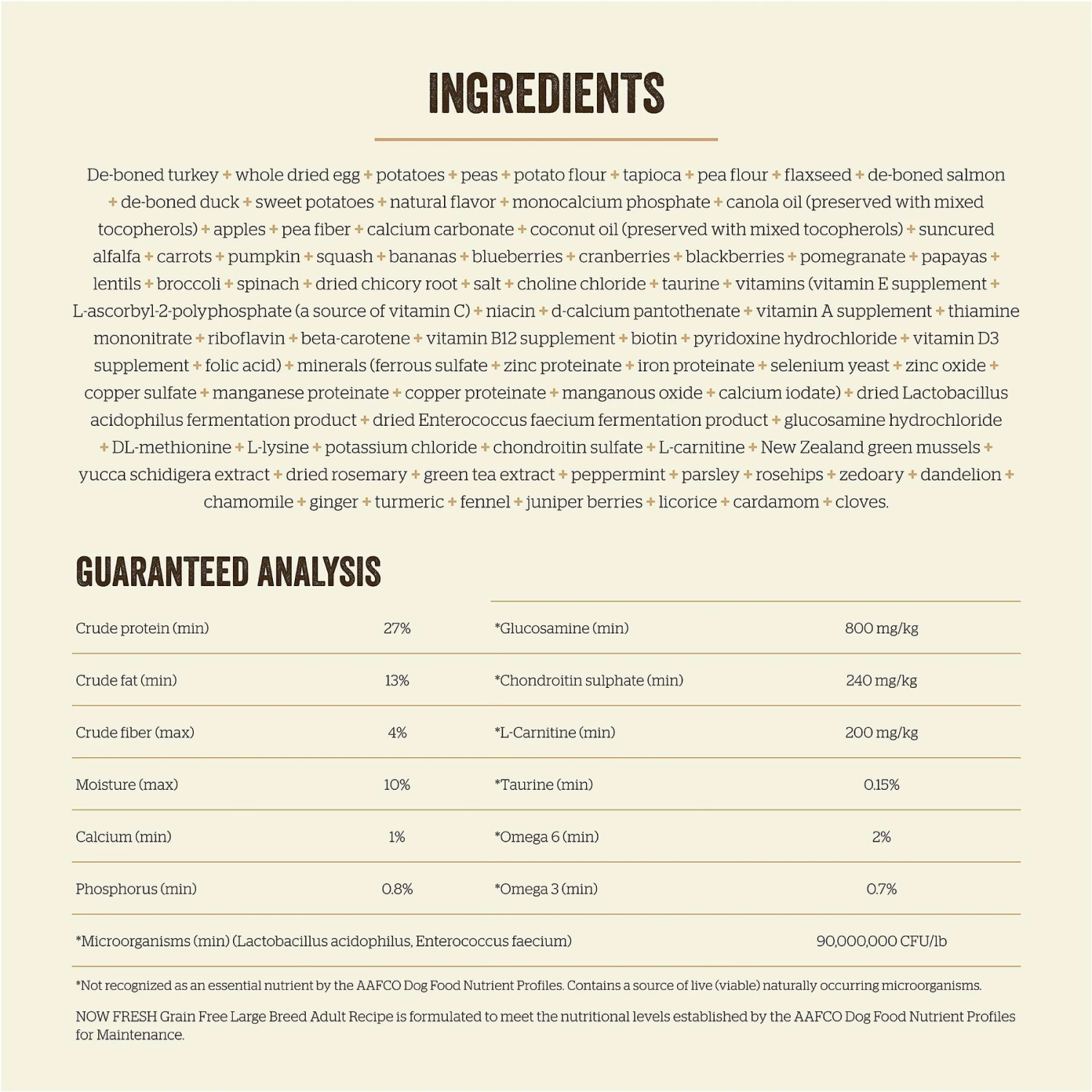 Now Fresh Grain-Free Large Breed Adult Recipe Dry Dog Food 7 Now Fresh Grain-Free Large Breed Adult Recipe Dry Dog Food - Image 5