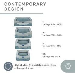 Sam's Pets Arthur Dog Bed 15 Sam's Pets Arthur Dog Bed -Blue Buffalos Shop 261808 PT4. AC SS1800 V1635095805