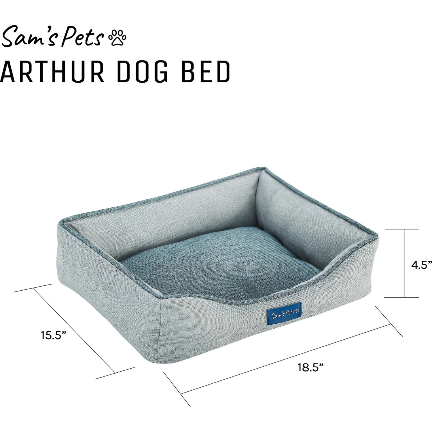 Sam's Pets Arthur Dog Bed 11 Sam's Pets Arthur Dog Bed - Image 9