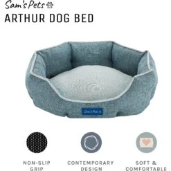 Sam's Pets Arthur Hexagon Dog Bed 13 Sam's Pets Arthur Hexagon Dog Bed -Blue Buffalos Shop 261813 PT2. AC SS1800 V1635095777