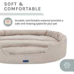 Sam's Pets Missy Round Dog Bed -Blue Buffalos Shop 261832 PT6. AC SS1800 V1635095205