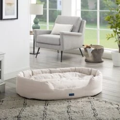 Sam's Pets Missy Round Dog Bed -Blue Buffalos Shop 261832 PT7. AC SS1800 V1635015117