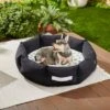 Frisco Indoor/Outdoor Deep Dish Cuddler Bolster Cat & Dog Bed 1 Frisco Indoor/Outdoor Deep Dish Cuddler Bolster Cat & Dog Bed -Blue Buffalos Shop 262150 MAIN. AC SS1800 V1619807932