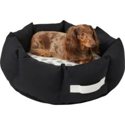 Frisco Indoor/Outdoor Deep Dish Cuddler Bolster Cat & Dog Bed -Blue Buffalos Shop 262150 PT2. AC SS1800 V1619535441
