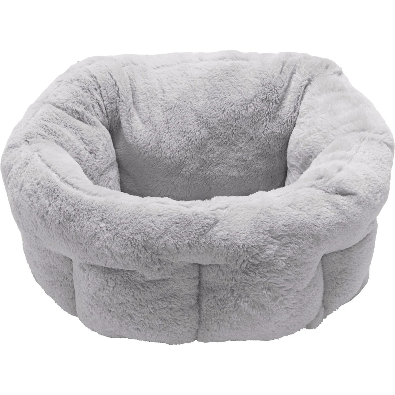 FurHaven Luxury Faux Fur Self-Warming Hi-Lo Donut Cat & Dog Bed 5 FurHaven Luxury Faux Fur Self-Warming Hi-Lo Donut Cat & Dog Bed - Image 3