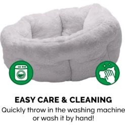 FurHaven Luxury Faux Fur Self-Warming Hi-Lo Donut Cat & Dog Bed 17 FurHaven Luxury Faux Fur Self-Warming Hi-Lo Donut Cat & Dog Bed -Blue Buffalos Shop 262932 PT6. AC SS1800 V1606825338