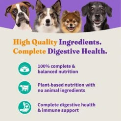 Halo Holistic Vegan Complete Digestive Health Plant-Based Recipe With Kelp Adult Formula Dry Dog Food -Blue Buffalos Shop 263687 PT5. AC SS1800 V1675440120