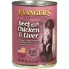 Evanger's Beef, Chicken, & Liver Grain-Free Wet Dog Food, 20.2-oz Can, Case Of 12 -Blue Buffalos Shop 263962 MAIN. AC SS1800 V1610768764