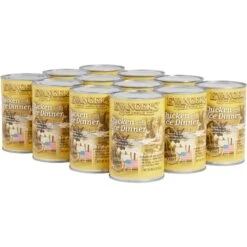 Evanger's Chicken & Rice Dinner Gluten-Free Wet Dog Food, 20.2-oz Can, Case Of 12 -Blue Buffalos Shop 263964 PT2. AC SS1800 V1669928861