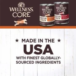 Wellness CORE Digestive Health Chicken & Beef Pate Variety Pack Grain-Free Wet Dog Food -Blue Buffalos Shop 264888 PT3. AC SS1800 V1623194554