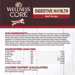 Wellness CORE Digestive Health Chicken & Beef Pate Variety Pack Grain-Free Wet Dog Food -Blue Buffalos Shop 264888 PT6. AC SS1800 V1623198167