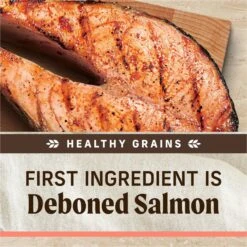 Merrick Healthy Grains Real Salmon & Brown Rice Recipe With Ancient Grains Dry Dog Food 15 Merrick Healthy Grains Real Salmon & Brown Rice Recipe With Ancient Grains Dry Dog Food -Blue Buffalos Shop 265087 PT4. AC SS1800 V1620840449