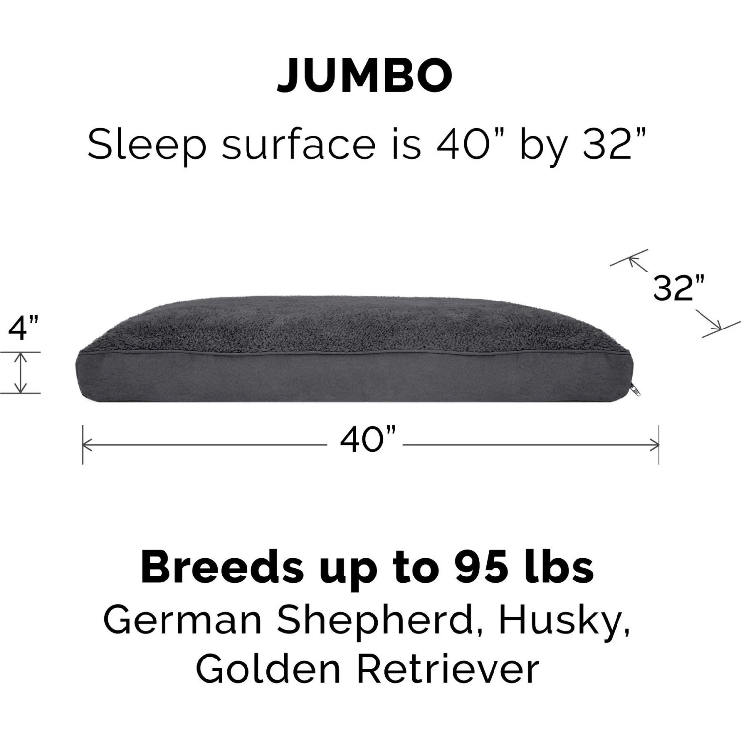 FurHaven Snuggle Deluxe Pillow Cat & Dog Bed With Removable Cover 4 FurHaven Snuggle Deluxe Pillow Cat & Dog Bed With Removable Cover - Image 2