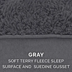 FurHaven Terry Deluxe Cooling Gel Pillow Cat & Dog Bed With Removable Cover -Blue Buffalos Shop 265755 PT8. AC SS1800 V1609370547