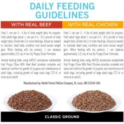 Purina Puppy Chow Pate Real Beef & Chicken Wet Puppy Food Variety Pack -Blue Buffalos Shop 265981 PT8. AC SS1800 V1675970952