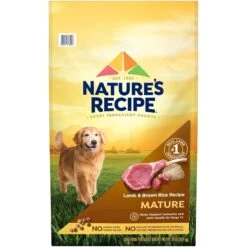 Nature's Recipe Mature Lamb & Rice Recipe Dry Dog Food