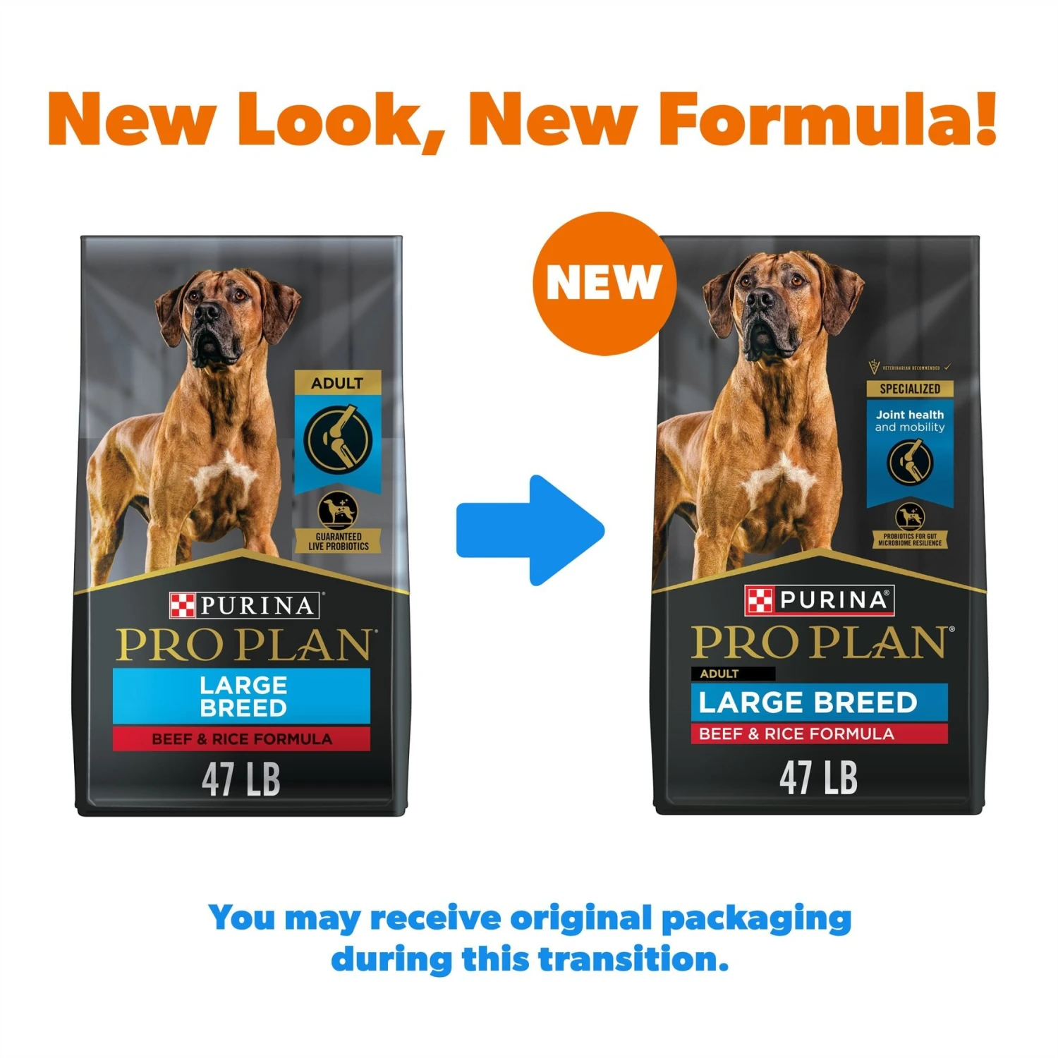 Purina Pro Plan Specialized Beef & Rice Formula High Protein Large Breed Dry Dog Food 4 Purina Pro Plan Specialized Beef & Rice Formula High Protein Large Breed Dry Dog Food - Image 2