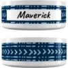 Frisco Personalized Mudcloth Small Dog & Cat Bowl -Blue Buffalos Shop 278936 MAIN. AC SS1800 V1627996877