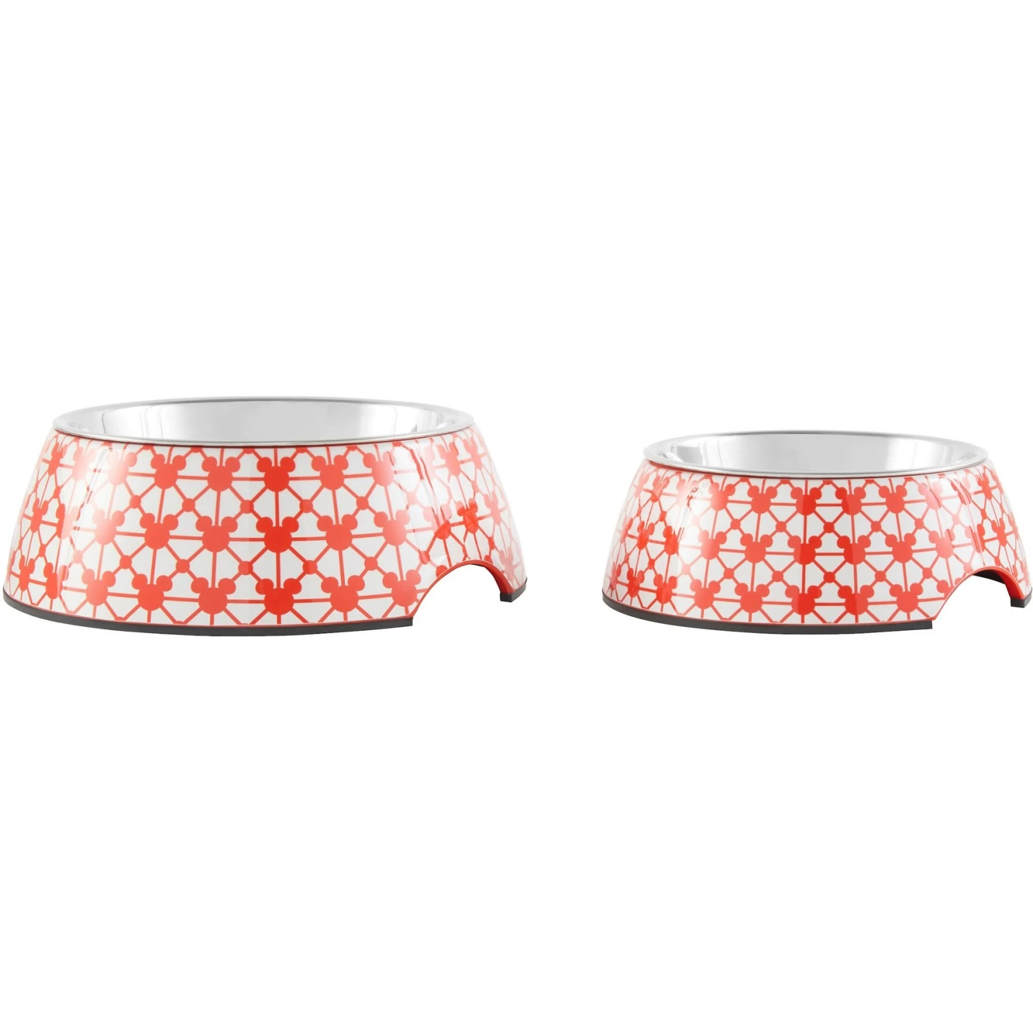 Disney Mickey Mouse Red Deco Stainless Steel & Melamine Dog & Cat Bowl 7 Disney Mickey Mouse Red Deco Stainless Steel & Melamine Dog & Cat Bowl - Image 5