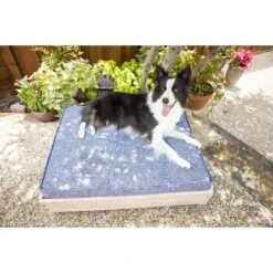 La-Z-Boy Bailey Indoor/Outdoor Sofa Dog Bed -Blue Buffalos Shop 280882 PT2. AC SS1800 V1616634690