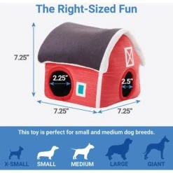 Frisco Fall Farmhouse Hide & Seek Puzzle Plush Squeaky Dog Toy -Blue Buffalos Shop 285629 PT1. AC SS1800 V1636990884