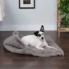 FurHaven Self-Warming Convertible Cuddle Mat Bolster Cat & Dog Bed -Blue Buffalos Shop 285729 MAIN. AC SS1800 V1617232611