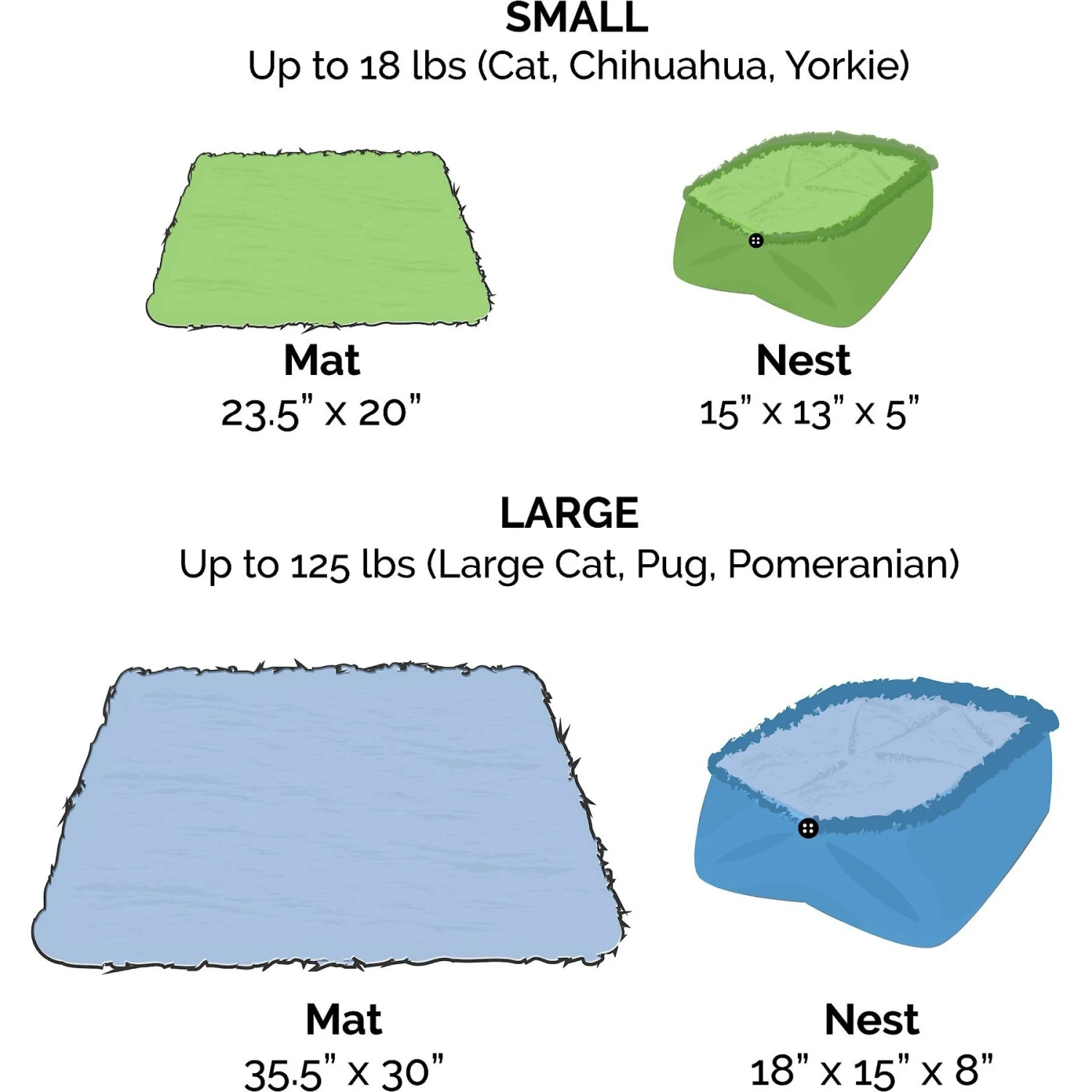 FurHaven Self-Warming Convertible Cuddle Mat Bolster Cat & Dog Bed 4 FurHaven Self-Warming Convertible Cuddle Mat Bolster Cat & Dog Bed - Image 2