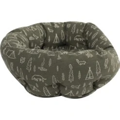 Fringe Studio Camping Dog Cuddler Bed -Blue Buffalos Shop 292213 PT4. AC SS1800 V1619638930