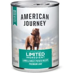 American Journey Limited Ingredient Salmon & Sweet Potato Recipe Grain-Free Dry Dog Food & American Journey Limited Ingredient Diet Lamb & Sweet Potato Recipe Grain-Free Canned Dog Food -Blue Buffalos Shop 292610 PT4. AC SS1800 V1620002820