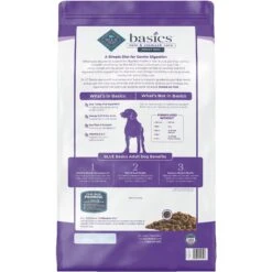 Blue Buffalo Basics Skin & Stomach Care Grain-Free Formula Turkey & Potato Recipe Adult Dry Dog Food & Blue Buffalo Basics Skin & Stomach Care Biscuits Turkey & Potato Dog Treats -Blue Buffalos Shop 292686 PT2. AC SS1800 V1646350338