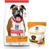 Hill's Science Diet Adult Light With Chicken Meal & Barley Dry Dog Food & Hill's Natural Baked Light Biscuits With Real Chicken Dog Treats, Medium -Blue Buffalos Shop 293182 MAIN. AC SS1800 V1620003440