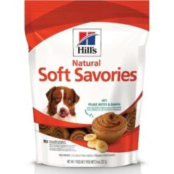 Hill's Science Diet Adult Sensitive Stomach & Sensitive Skin Chicken Recipe Dry Dog Food & Hill's Natural Soft Savories With Peanut Butter & Banana Dog Treats -Blue Buffalos Shop 293202 PT4. AC SS1800 V1639093653