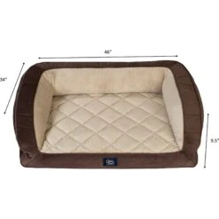 Serta Quilted Couch Cat & Dog Bed, X-Large -Blue Buffalos Shop 294080 PT3. AC SS1800 V1622584064
