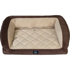 Serta Quilted Couch Cat & Dog Bed, X-Large -Blue Buffalos Shop 294080 PT4. AC SS1800 V1622594567
