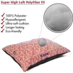 Majestic Pet Charlie Personalized Pillow Cat & Dog Bed -Blue Buffalos Shop 294131 PT3. AC SS1800 V1624496600