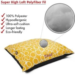 Majestic Pet Fusion Personalized Pillow Cat & Dog Bed -Blue Buffalos Shop 294140 PT3. AC SS1800 V1624486053