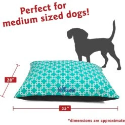 Majestic Pet Links Personalized Pillow Cat & Dog Bed -Blue Buffalos Shop 294158 PT2. AC SS1800 V1624492719