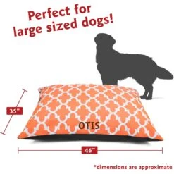 Majestic Pet Trellis Personalized Pillow Cat & Dog Bed -Blue Buffalos Shop 294173 PT2. AC SS1800 V1624659769