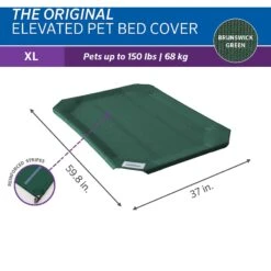 Coolaroo Steel-Framed Elevated Dog Bed -Blue Buffalos Shop 294607 PT2. AC SS1800 V1620702181