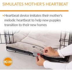 K&H Pet Products Mother's Heartbeat Fleece Puppy Crate Pad 13 K&H Pet Products Mother's Heartbeat Fleece Puppy Crate Pad -Blue Buffalos Shop 296525 PT2. AC SS1800 V1627945618