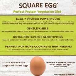 SquarePet Square Egg Meat Free Formula Dry Dog Food 12 SquarePet Square Egg Meat Free Formula Dry Dog Food -Blue Buffalos Shop 297021 PT2. AC SS1800 V1620879750
