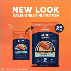 CANIDAE PURE With Wholesome Grains Limited Ingredient Real Salmon & Oatmeal Recipe Puppy Dry Dog Food -Blue Buffalos Shop 297348 PT1. AC SS1800 V1690306287