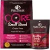 Wellness CORE Grain-Free Small Breed Turkey & Chicken Recipe Dry Dog Food & Wellness CORE Healthy Joints Beef Grain-Free Crunchy Dog Treats -Blue Buffalos Shop 298702 MAIN. AC SS1800 V1669098634