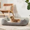 Frisco Boho Cuddler Dog & Cat Bed -Blue Buffalos Shop 299388 MAIN. AC SS1800 V1638291004