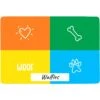 Frisco Woof Personalized Dog & Cat Placemat -Blue Buffalos Shop 299560 MAIN. AC SS1800 V1636048025