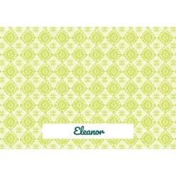 Frisco Boho Damask Personalized Dog & Cat Placemat -Blue Buffalos Shop 299562 PT2. AC SS1800 V1636048357