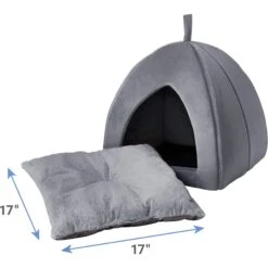 Frisco Tent Covered Cat & Dog Bed -Blue Buffalos Shop 300634 PT2. AC SS1800 V1641419254